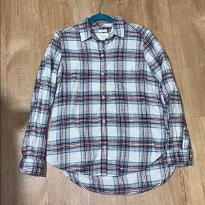 Red White and Blue Flannel